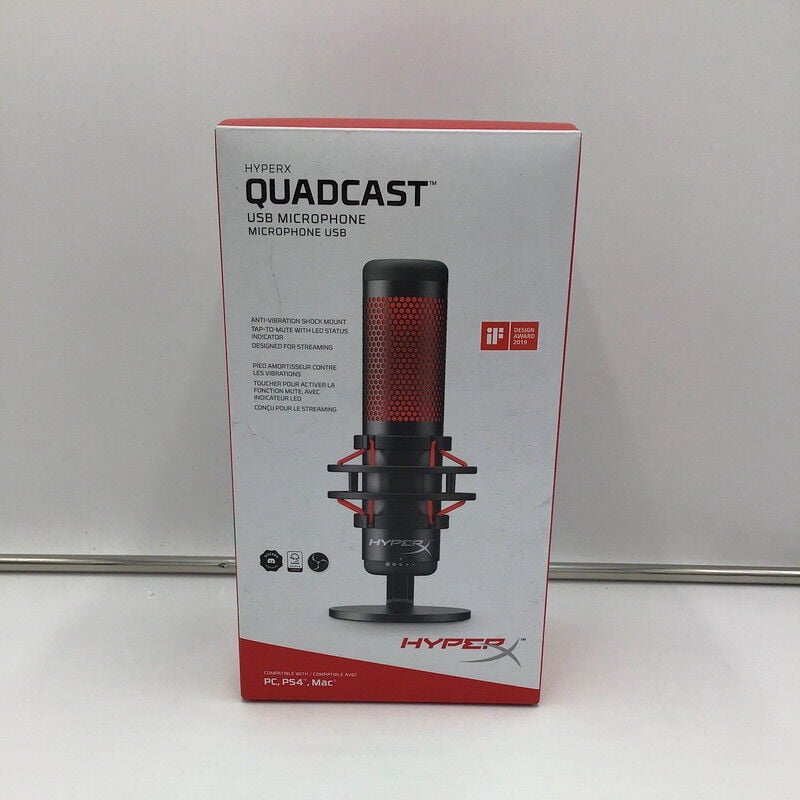 中古 HyperX QuadCast （HX-MICQC-BK） 4950002614 （401989