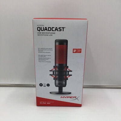 【白山FM松任店】中古  HyperX QuadCast （HX-MICQC-BK） 4950002614 
