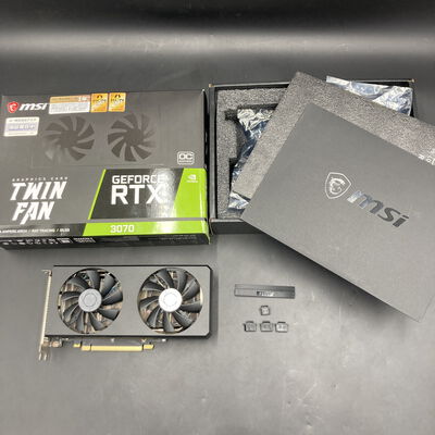 【熊本浜線店】中古  MSI GeForce RTX 3070 TWIN FAN 8G OC LHR(RTX3070 8G L) 5370000718 