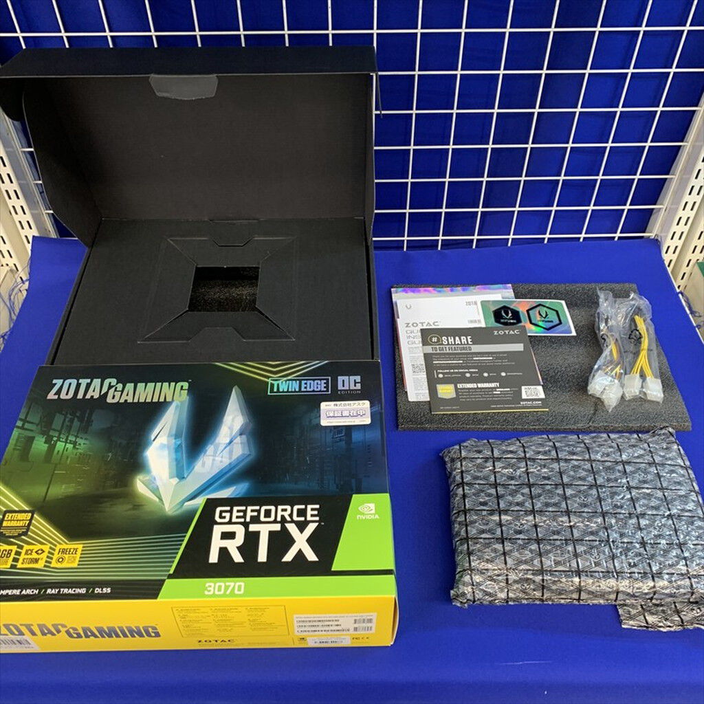 中古 ZOTAC GAMING GeForce RTX 3070 Twin Edge OC LHR ZT-A30700H