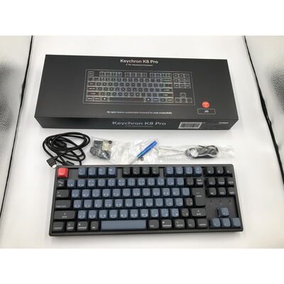 【水戸赤塚店】中古  K8 Wireless Mechanical Keyboard K8-91-WHT-Red-JP 赤軸 4680003797 