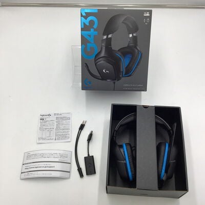 【白山FM松任店】中古  Logicool G431 (有線 7.1サラウンドサウンド ゲーミングヘッドセット) 146997 
