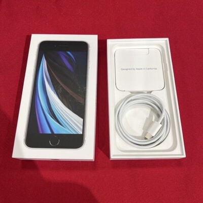 【静岡東瀬名店】中古  【au】Apple iPhoneSE 4.7インチ (第2世代/2020) 64GB (ホワイト) MHGQ3J/A 新パッケージ版 146172 