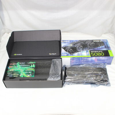 【通販センター】中古  Palit NE75080019T2-GB2031A (RTX5080 GamingPro 16GB) 176534 