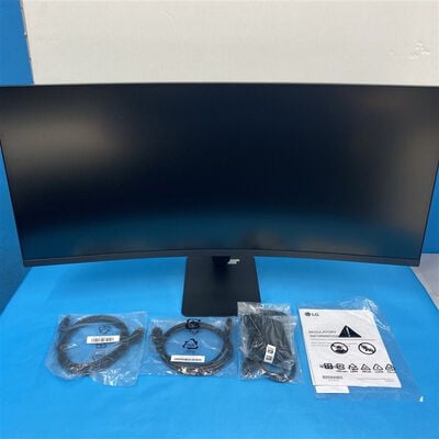 【博多店】中古  LG 34U601B-B (34インチ3440&times;1440 21:9曲面型ウルトラワイドモニター) 3310007274 