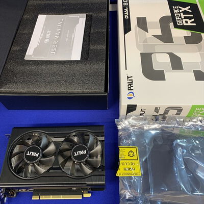 【横浜駅前店】中古  Palit NE63050019P1-190AD (RTX3050 8GB) 148964 