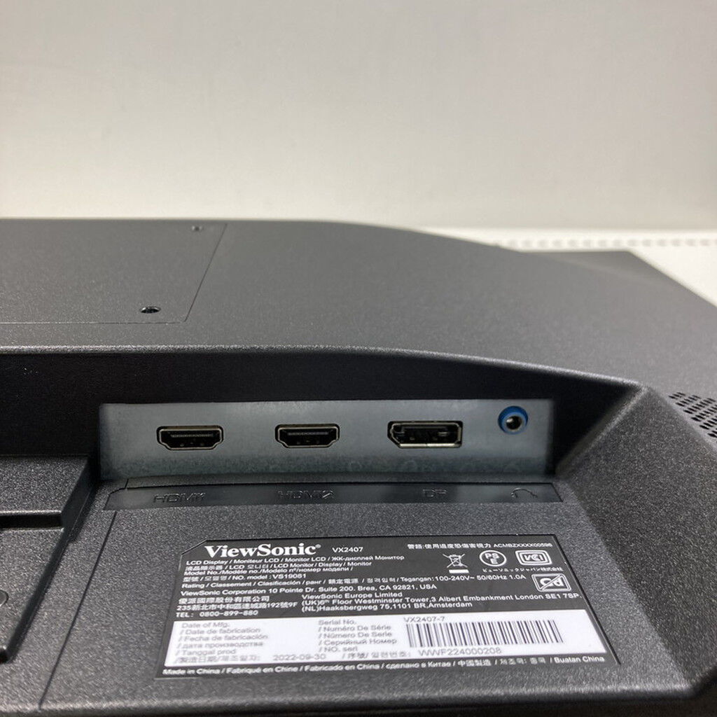 中古 Viewsonic VX2407-7 (23.8