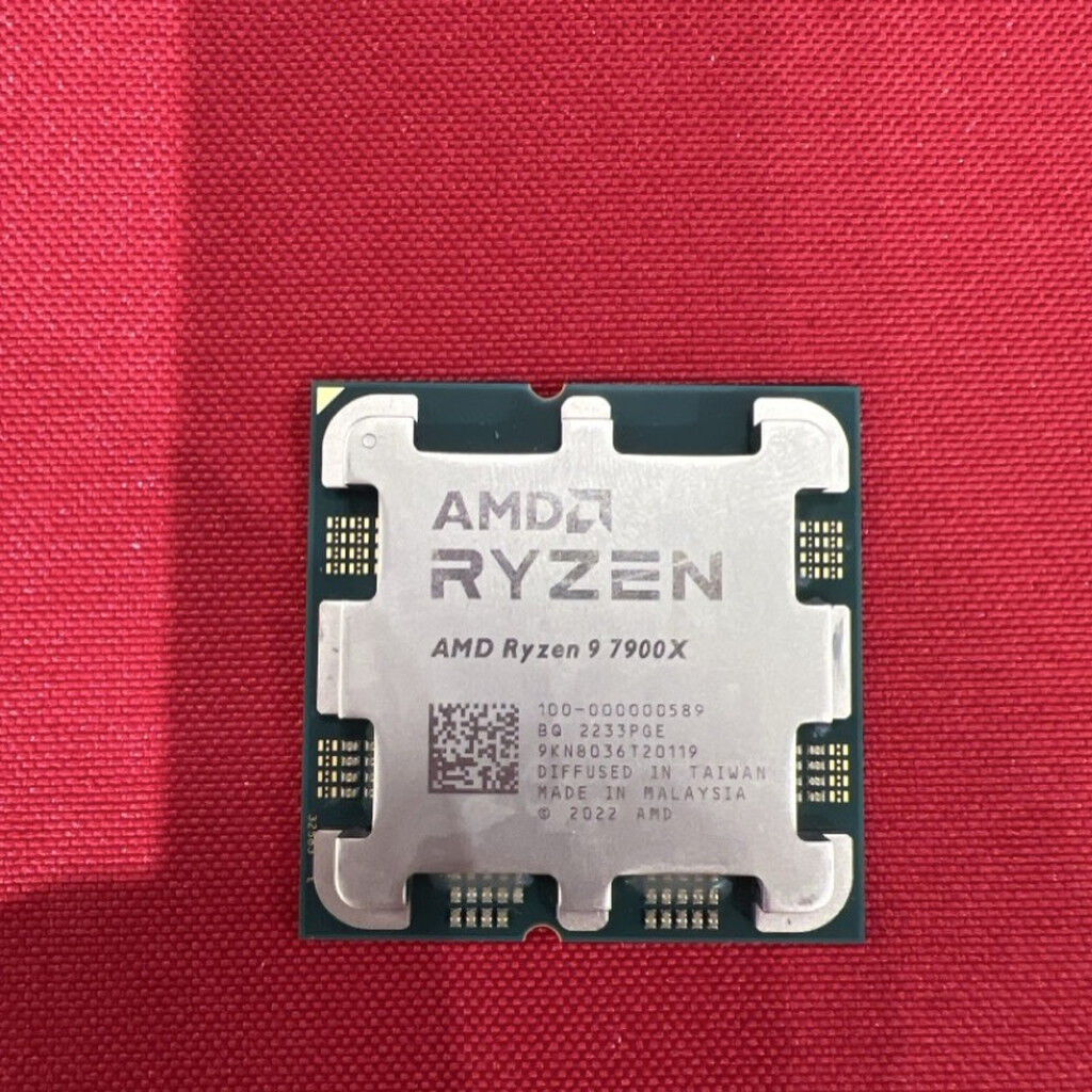 中古 AMD Ryzen 9 7900X (AM5/4.7GHz/76M/C12/T24/170W 152462【6/4