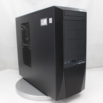 【通販センター】中古  THIRDWAVE GALLERIA KT(Intel Core i7 8700/16GB DDR4 (PC4)/SSD500GB/DVDマルチ/NVIDIA GeForce GTX 1060 6GB/W11H64 MAR) 192353【5/21値下げ!】 
