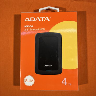 【なんば店】中古  ADT AHV300-4TU31-CBK-DP (USB3.2 ﾎﾟｰﾀﾌﾞﾙHDD 4TB) 3280021447 