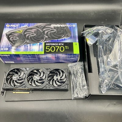 【大須店】中古  Palit NE7507T019T2-GB2031U(RTX5070Ti 16GB GamingPro-S) 188931 