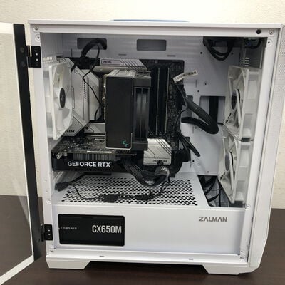 【福山ココローズ店】中古  自作PC(i5 12400F/16GB/SSD1TB/RTX4060) 5090001095 