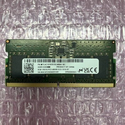 【町田店】中古  PC5-38400 8GB ノート用(DDR5-4800) 158768 