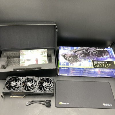 【熊本浜線店】中古  Palit NE7507T019T2-GB2031A (RTX5070Ti GamingPro 16GB) 176552 