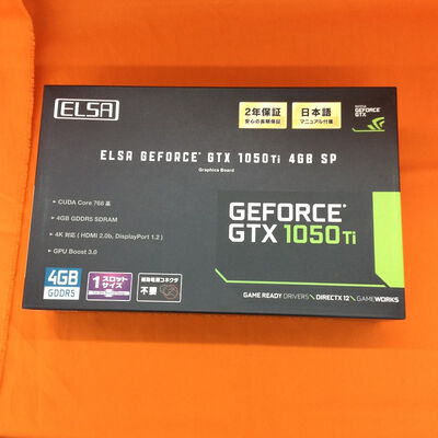 【なんば店】中古  ELSA GD1050-4GERSPT (GTX1050Ti 4G GDR5 SP) 133561 