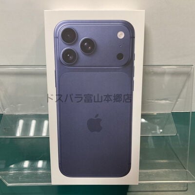【富山本郷店】中古  Apple iPhone17 Pro Max 2TB ディープブルー 【国内版SIMフリー】 MFYL4J/A 183049 