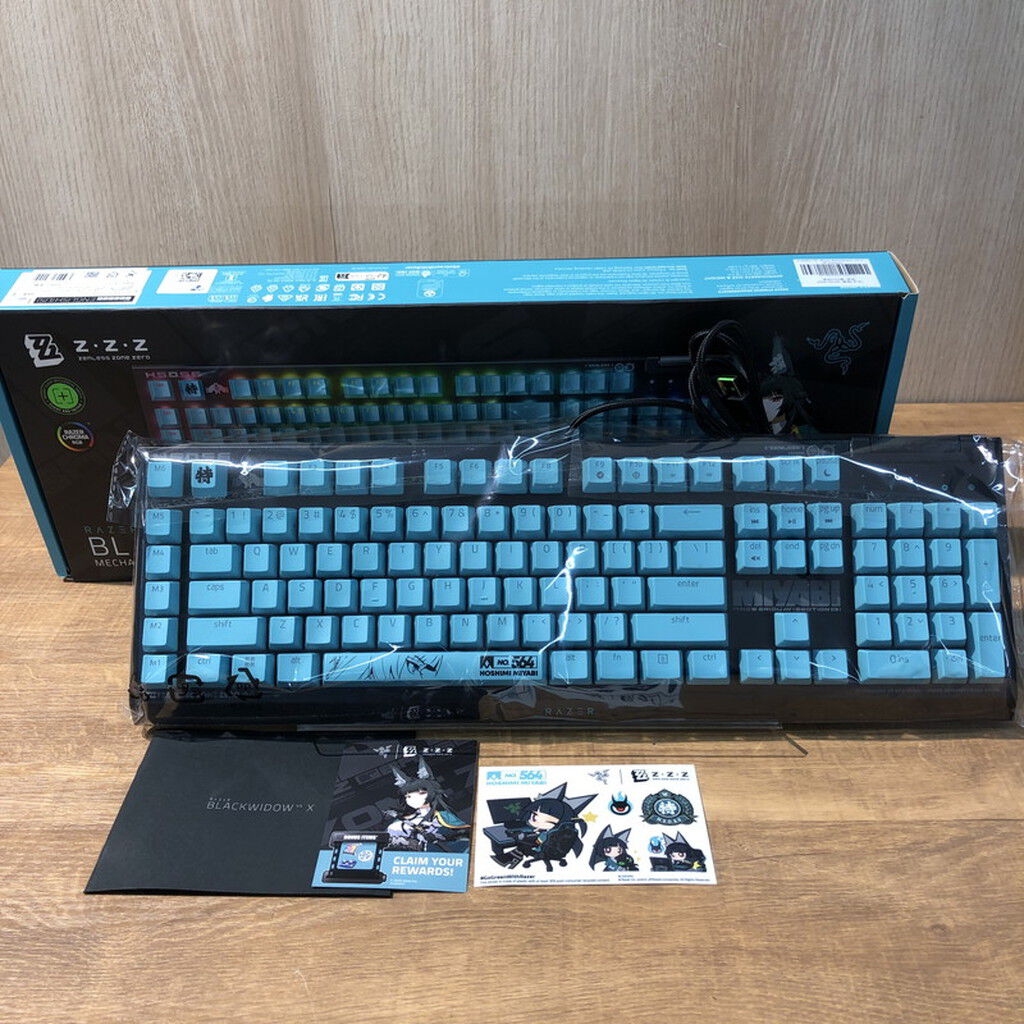 中古 Razer BlackWidow V4 X JP Zenless Zone Zero Edition 4740001175