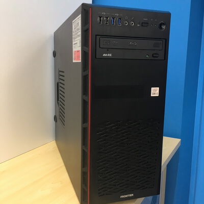 【博多店】中古  FRONTIER (i5 10400F/16GB/SSD1TB/DVDマルチ/RTX3060Ti/W10H) 3310005237 