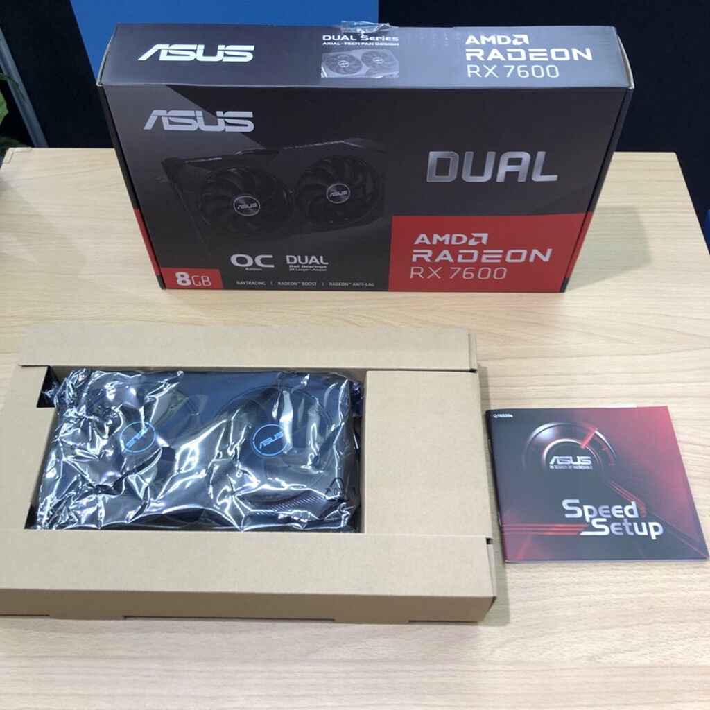 中古 ASUS DUAL-RX7600-O8G-V2 (RX7600 8G) 162744 ｜ パソコン通販の