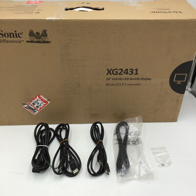 【白山FM松任店】中古  Viewsonic XG2431 (23.8"W 2H1DP 1ms IPS 240Hz) 4950001322 