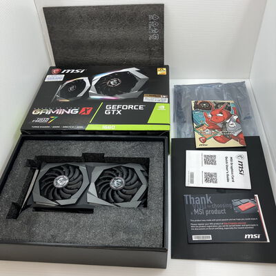 【秋葉原本店】中古  MSI GeForce GTX 1660 GAMING X 6G (GTX1660 6G GDR5) 139182 