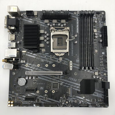 【福井日之出店】中古  MSI B460M PRO-VDH WIFI (B460 1200 mATX DDR4) 142808 