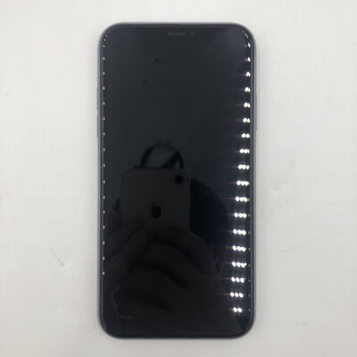 【福井日之出店】中古  【SoftBank】 Apple iPhone11 6.1インチ 128GB (パープル) MWM52J/A 140622 