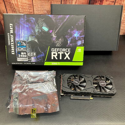 【富士青葉店】中古  【LHR版】玄人志向 GG-RTX3060Ti-E8GB/DF/LHR (RTX3060Ti 8GB) 146431 