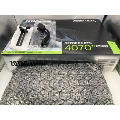【仙台店】中古  ZOTAC ZT-D40730D-10P Trinity Black Edition (RTX4070Ti SUPER 16GB) 164249 