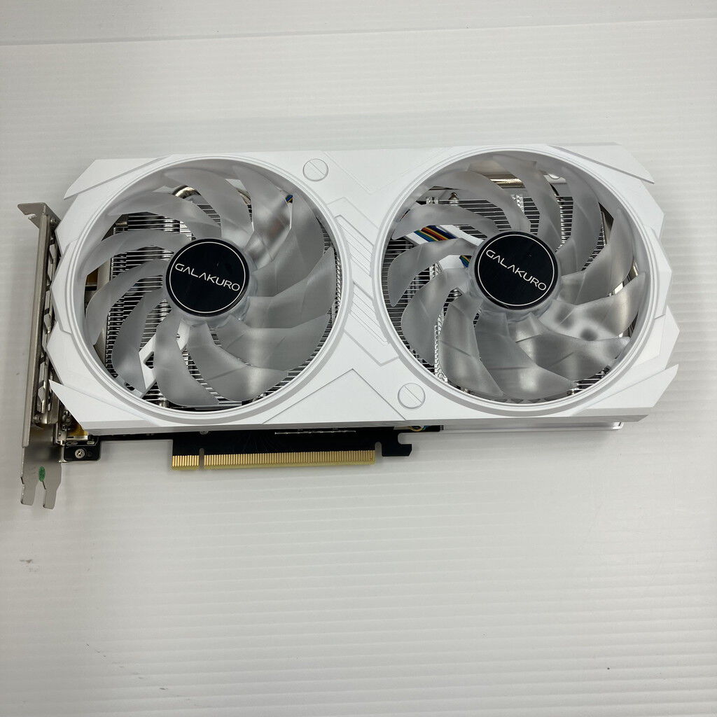 中古 玄人志向 GK-RTX4060-E8GB/WHITE/DF2 (RTX4060 8G) 175576