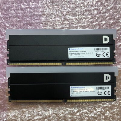 【宮崎恒久店】中古  16GB 2枚組(合計32GB) PC5-48000/DDR5-6000 デスクトップ用 190886 