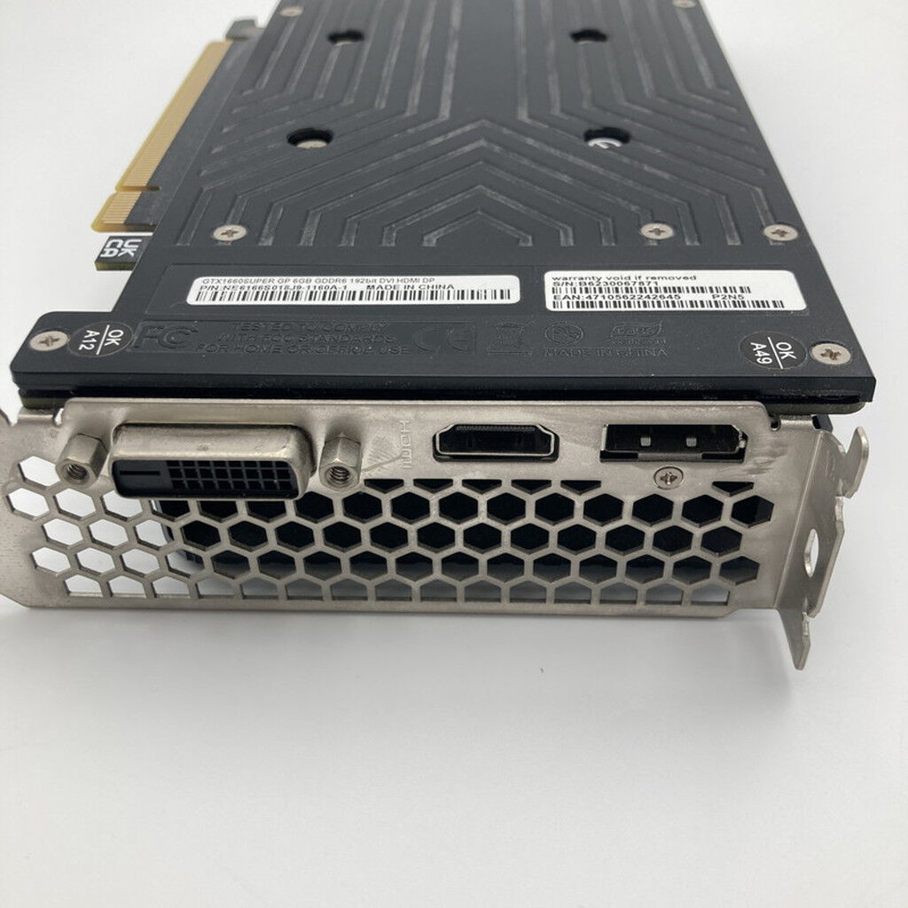 中古 Palit NE6166SS18J9-1160A (GTX1660 SUPER GP OC) 141213