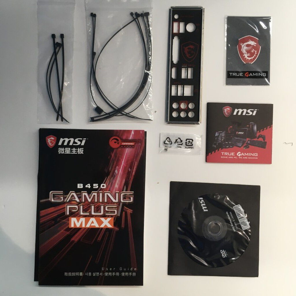 中古 MSI B450 GAMING PLUS MAX (B450 AM4 ATX DDR4) 191610 （341232