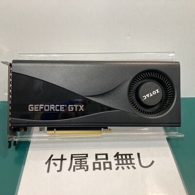 【富山本郷店】中古  ZOTAC GeForce GTX 1660 SUPER 6GB GDDR6 ZT-T16620H-10B（GTX1660SUPER 6GB） 3480039326 