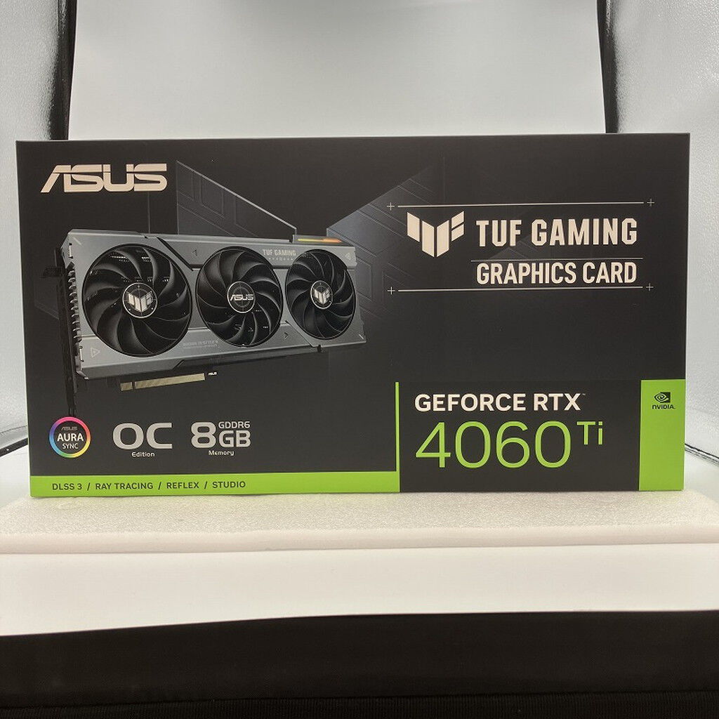 中古 ASUS TUF-RTX4060TI-O8G-GAMING (RTX4060Ti 8G) 175560 （340852
