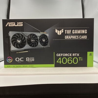 【新潟店】中古  ASUS TUF-RTX4060TI-O8G-GAMING (RTX4060Ti 8G) 175560 