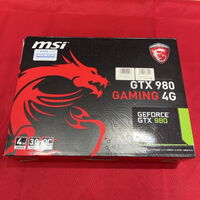 中古  MSI GTX 980 GAMING 4G(GTX980 4G GDR5) 130850  中古  MSI GTX 980 GAMING 4G(GTX980 4G GDR5) 130850