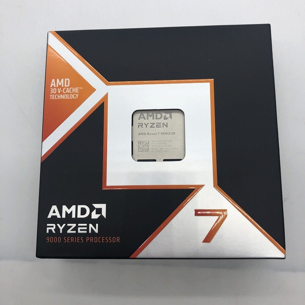 中古 AMD Ryzen 7 9800X3D (AM5/4.7/104M/C8/T16/120W) 172566