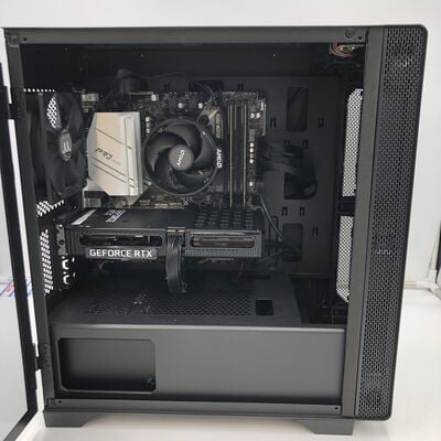 【福井日之出店】中古  自作PC Thermaltake(Ryzen 5 5500/32GB/SSD1TB/RTX3060/W11H) 5200000576 
