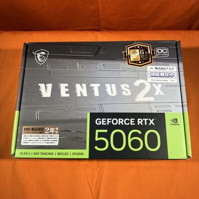 【なんば店】中古  MSI GeForce RTX 5060 8G VENTUS 2X OC 3280021717 