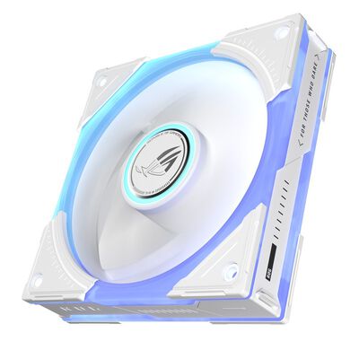 ASUS  ROG EURUX GR120 FAN ARGB REVERSE WHITE (120mm ホワイト リバースファン) 
