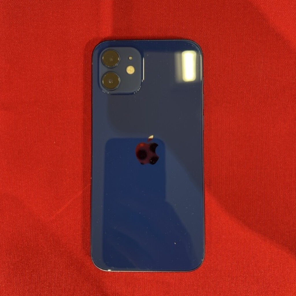 中古 【au】Apple iPhone12 6.1インチ 128GB (ブルー) MGHX3J/A 143773