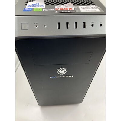 【秋葉原本店】中古  ドスパラGALLERIA　(i7 14700F/16GB/SSD1TB/RTX4070Ti/W11H/光学なし) 3410011885 