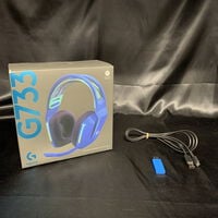 中古  ﾛｼﾞｸｰﾙ G733-BLn (無線 RGB ｹﾞｰﾐﾝｸﾞﾍｯﾄﾞｾｯﾄ) 3400009647 