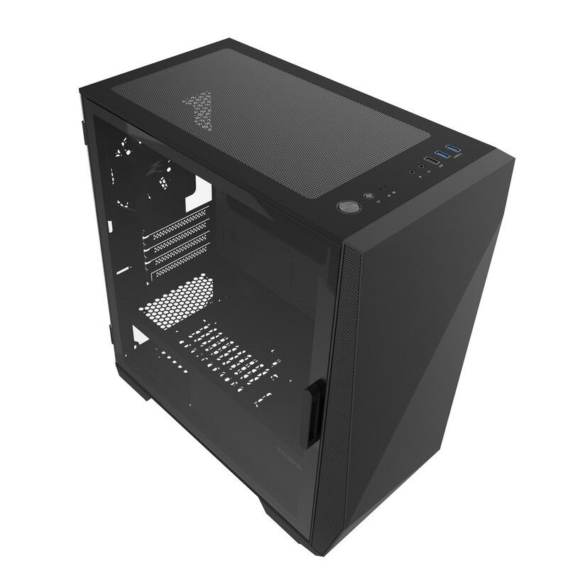 ZALMAN Z1 Iceberg Black (MicroATX ガラス ブラック) ｜ パソコン通販