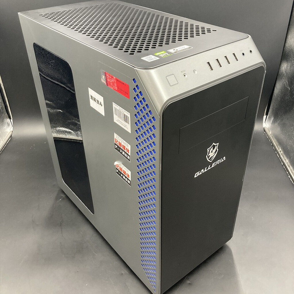 中古 GALLERIA ZA9C-R38(i9 10850K/32GB/SSD1TB/HDD2TB/RTX3080/W11H