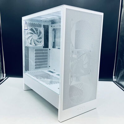 【熊本浜線店】中古  NZXT CC-H52FW-01(H5 FLOW WH E-ATX ｶﾞﾗｽ) 5370001130 