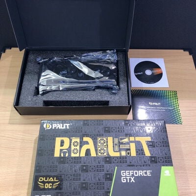 【甲府飯田店】中古  Palit NE6166TS18J9-1160A(GTX1660Ti 6GGD61D1H1P) 4720001705 