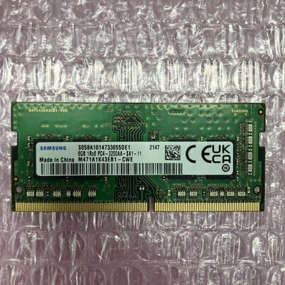 【町田店】中古  PC4-25600 8GB ノート用(DDR4-3200) 158771 