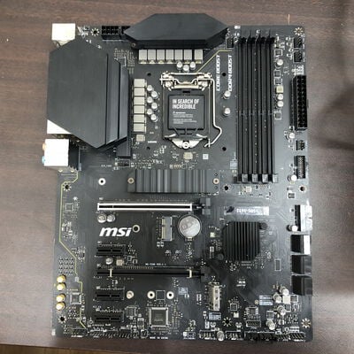 【福山ココローズ店】中古  MSI Z490-S01 (Z490 1200 ATX DDR4) 191712 